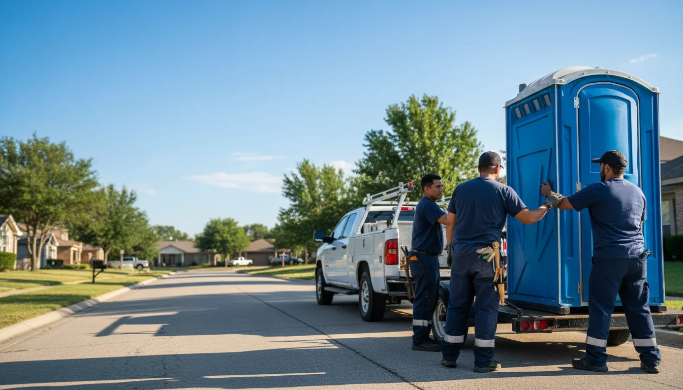 Portable Toilet Rental in Clayton, OK near me